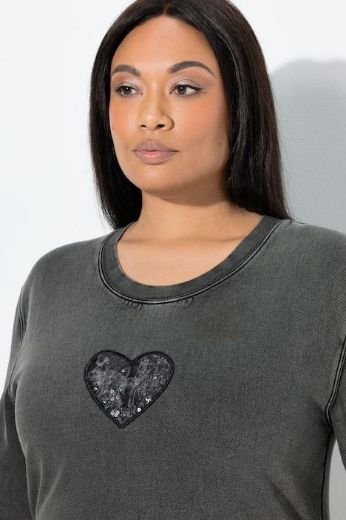 Moda za polnejše Majica dugih rukava plus velikost, xxl, Ulla Popken in Johann Popken (JP1880)