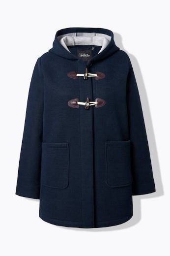 Moda za polnejše Kaput na kopčanje s kapuljačom plus velikost, xxl, Ulla Popken in Johann Popken (JP1880)