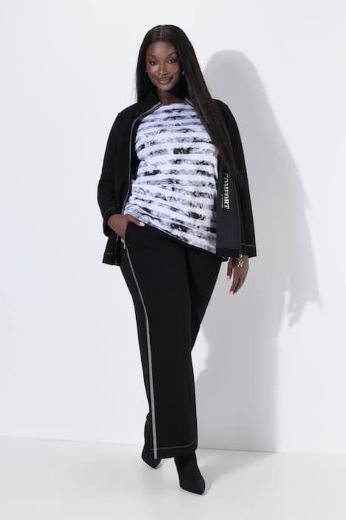 Moda za polnejše Trenirka širokih nogavica plus velikost, xxl, Ulla Popken in Johann Popken (JP1880)