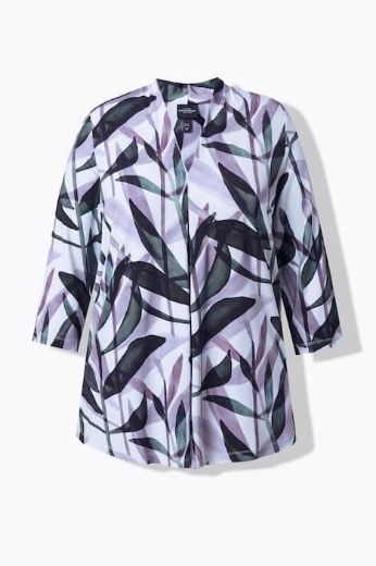 Moda za polnejše Bluza 3/4 rukava A kroja plus velikost, xxl, Ulla Popken in Johann Popken (JP1880)