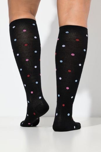Moda za polnejše Čarape kompresijske plus velikost, xxl, Ulla Popken in Johann Popken (JP1880)