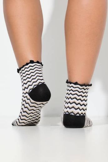 Moda za polnejše Čarape 2 komada plus velikost, xxl, Ulla Popken in Johann Popken (JP1880)