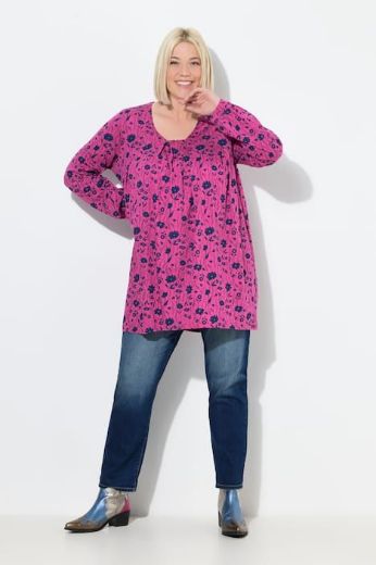 Moda za polnejše Tunika dugih rukava A kroja plus velikost, xxl, Ulla Popken in Johann Popken (JP1880)