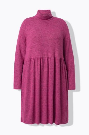 Moda za polnejše Haljina dugih rukava A kroja plus velikost, xxl, Ulla Popken in Johann Popken (JP1880)