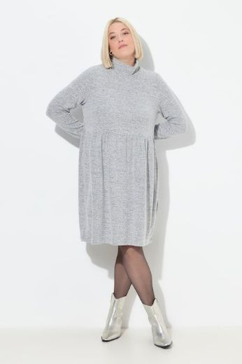 Moda za polnejše Haljina dugih rukava A kroja plus velikost, xxl, Ulla Popken in Johann Popken (JP1880)