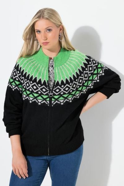 Slika Kardigan pleteni s patentnim zatvaračem