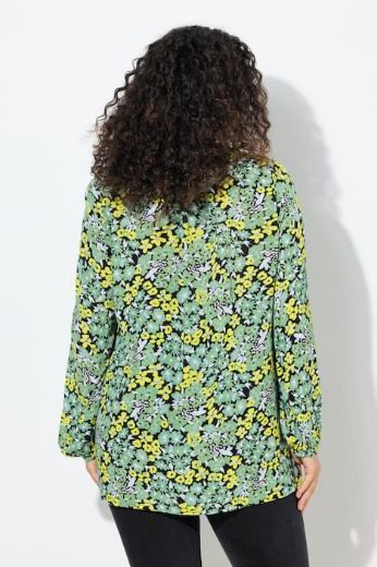 Moda za polnejše Bluza dugih rukava A kroja plus velikost, xxl, Ulla Popken in Johann Popken (JP1880)