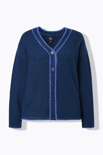 Moda za polnejše Kardigan na kopčanje plus velikost, xxl, Ulla Popken in Johann Popken (JP1880)