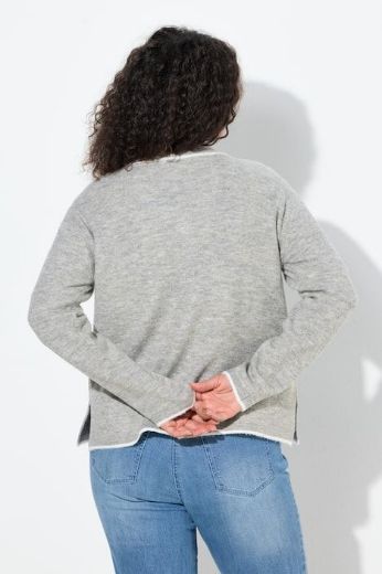 Moda za polnejše Kardigan na kopčanje plus velikost, xxl, Ulla Popken in Johann Popken (JP1880)