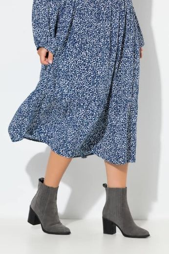 Moda za polnejše Haljina midi dugih rukava plus velikost, xxl, Ulla Popken in Johann Popken (JP1880)