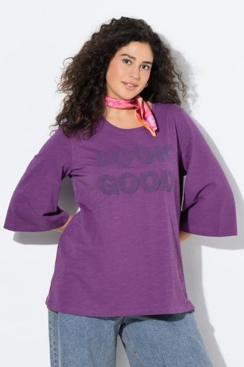 Moda za polnejše Majica 3/4 rukava A kroja plus velikost, xxl, Ulla Popken in Johann Popken (JP1880)