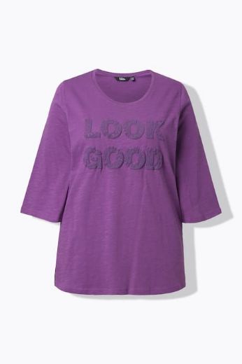 Moda za polnejše Majica 3/4 rukava A kroja plus velikost, xxl, Ulla Popken in Johann Popken (JP1880)