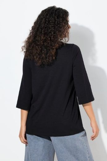 Moda za polnejše Majica 3/4 rukava A kroja plus velikost, xxl, Ulla Popken in Johann Popken (JP1880)