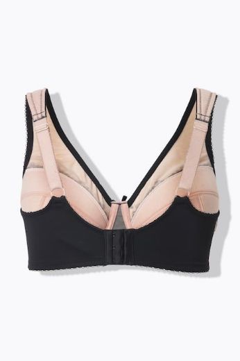 Moda za polnejše Grudnjak s žicom širokih naramenica plus velikost, xxl, Ulla Popken in Johann Popken (JP1880)