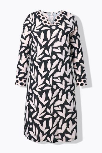 Moda za polnejše Spavaćica dugih rukava plus velikost, xxl, Ulla Popken in Johann Popken (JP1880)