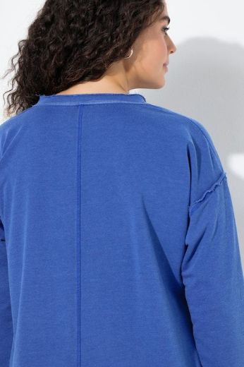 Moda za polnejše Majica dugih rukava V ovratnika plus velikost, xxl, Ulla Popken in Johann Popken (JP1880)