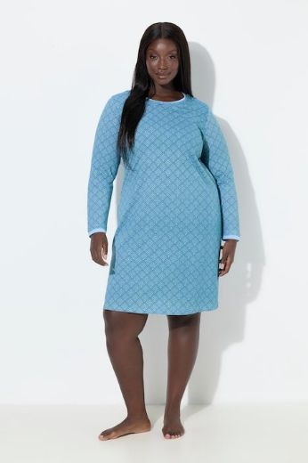 Moda za polnejše Spavaćica dugih rukava 2 komada plus velikost, xxl, Ulla Popken in Johann Popken (JP1880)