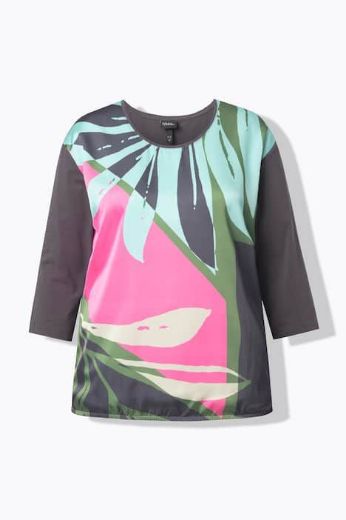 Moda za polnejše Majica 3/4 rukava plus velikost, xxl, Ulla Popken in Johann Popken (JP1880)