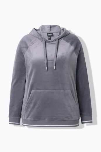 Moda za polnejše Trenirka gornji dio  dugih rukava s kapuljačom plus velikost, xxl, Ulla Popken in Johann Popken (JP1880)