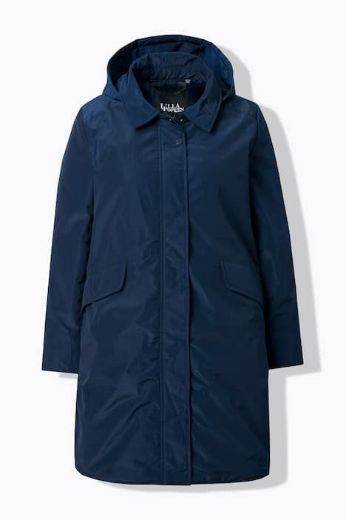 Moda za polnejše Parka vodoodbojna s kapuljačom plus velikost, xxl, Ulla Popken in Johann Popken (JP1880)