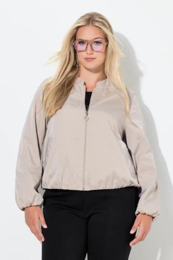 Moda za polnejše Jakna lagana s patentnim zatvaračem plus velikost, xxl, Ulla Popken in Johann Popken (JP1880)