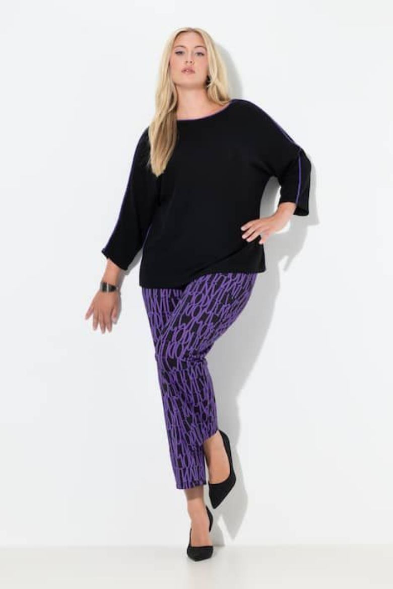 Moda za polnejše Hlače užih nogavica elastičnog struka plus velikost, xxl, Ulla Popken in Johann Popken (JP1880)