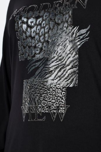 Moda za polnejše Majica dugih rukava okruglog ovratnika plus velikost, xxl, Ulla Popken in Johann Popken (JP1880)