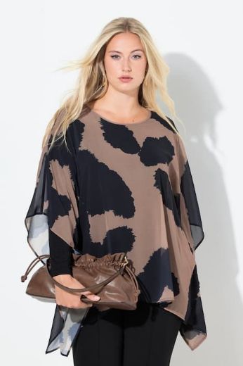 Moda za polnejše Bluza dvoslojna plus velikost, xxl, Ulla Popken in Johann Popken (JP1880)