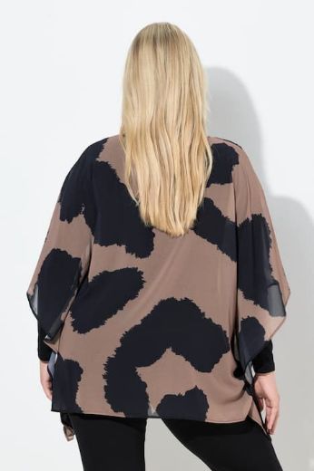 Moda za polnejše Bluza dvoslojna plus velikost, xxl, Ulla Popken in Johann Popken (JP1880)