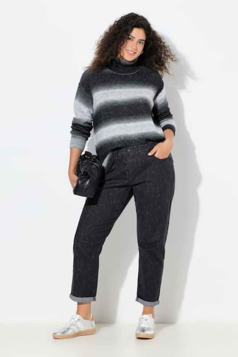 Moda za polnejše Traperice širokih nogavica plus velikost, xxl, Ulla Popken in Johann Popken (JP1880)