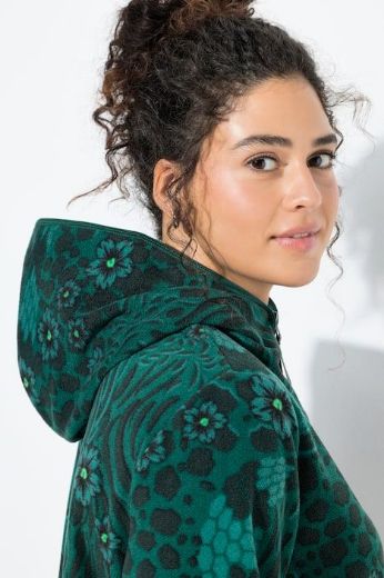 Moda za polnejše Majica dugih rukava s kapuljačom plus velikost, xxl, Ulla Popken in Johann Popken (JP1880)