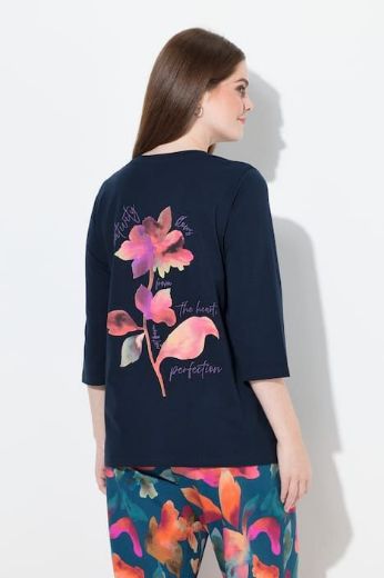 Moda za polnejše Majica 3/4 rukava plus velikost, xxl, Ulla Popken in Johann Popken (JP1880)