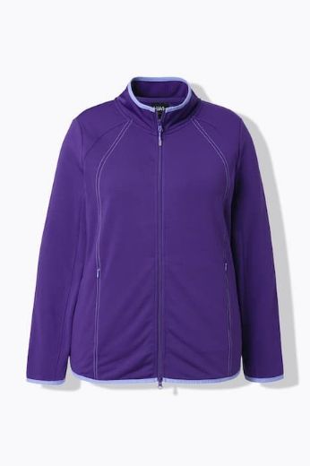 Moda za polnejše Jakna lagana s patentnim zatvaračem plus velikost, xxl, Ulla Popken in Johann Popken (JP1880)