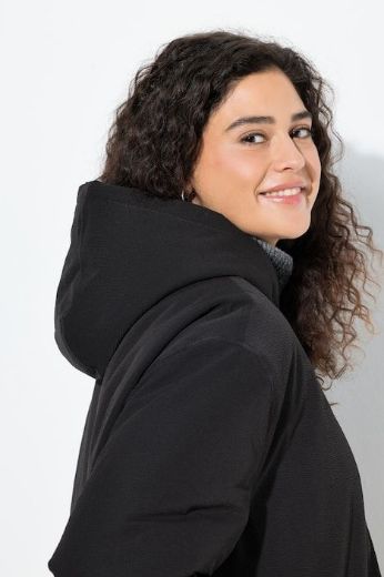 Moda za polnejše Parka vodoodbojna s kapuljačom plus velikost, xxl, Ulla Popken in Johann Popken (JP1880)