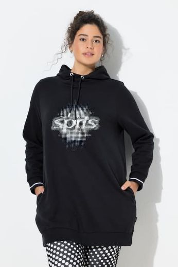 Moda za polnejše Majica dugih rukava s kapuljačom plus velikost, xxl, Ulla Popken in Johann Popken (JP1880)