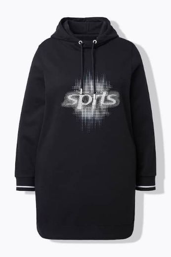 Moda za polnejše Majica dugih rukava s kapuljačom plus velikost, xxl, Ulla Popken in Johann Popken (JP1880)