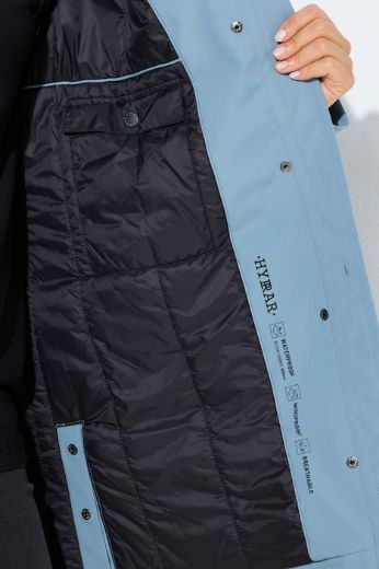 Moda za polnejše Jakna vodootporna dužeg A kroja plus velikost, xxl, Ulla Popken in Johann Popken (JP1880)