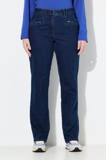 Moda za polnejše Traperice širokih nogavica plus velikost, xxl, Ulla Popken in Johann Popken (JP1880)