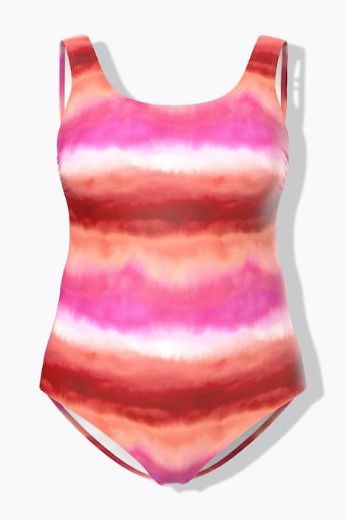 Moda za polnejše Kupaći kostim jednodijelni plus velikost, xxl, Ulla Popken in Johann Popken (JP1880)