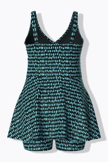 Moda za polnejše Kupaći kostim haljina plus velikost, xxl, Ulla Popken in Johann Popken (JP1880)