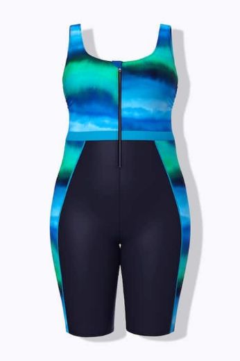 Moda za polnejše Kupaći kostim s dugih nogavica plus velikost, xxl, Ulla Popken in Johann Popken (JP1880)