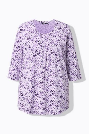 Moda za polnejše Majica 3/4 rukava A kroja plus velikost, xxl, Ulla Popken in Johann Popken (JP1880)