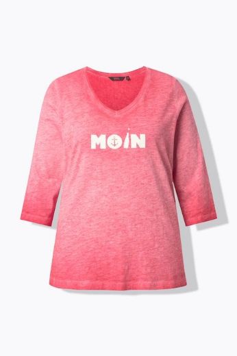 Moda za polnejše Majica 3/4 rukava V ovratnika plus velikost, xxl, Ulla Popken in Johann Popken (JP1880)