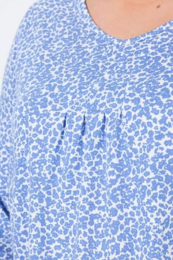 Moda za polnejše Majica 3/4 rukava A kroja plus velikost, xxl, Ulla Popken in Johann Popken (JP1880)