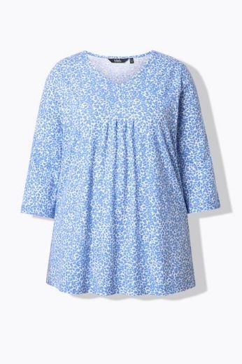 Moda za polnejše Majica 3/4 rukava A kroja plus velikost, xxl, Ulla Popken in Johann Popken (JP1880)