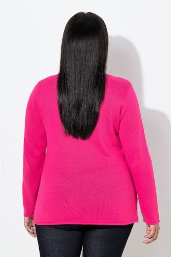 Moda za polnejše Pulover dugih rukava plus velikost, xxl, Ulla Popken in Johann Popken (JP1880)