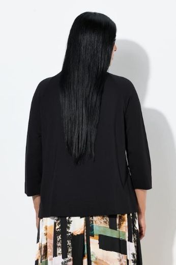 Moda za polnejše Majica 3/4 rukava A kroja plus velikost, xxl, Ulla Popken in Johann Popken (JP1880)