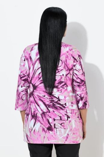 Moda za polnejše Majica 3/4 rukava A kroja plus velikost, xxl, Ulla Popken in Johann Popken (JP1880)