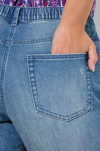 Moda za polnejše Traperice širih nogavica plus velikost, xxl, Ulla Popken in Johann Popken (JP1880)