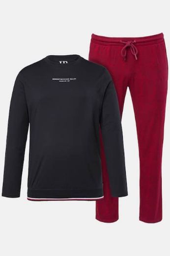 Moda za polnejše Pidžama dugih rukava i dugih nogavica plus velikost, xxl, Ulla Popken in Johann Popken (JP1880)